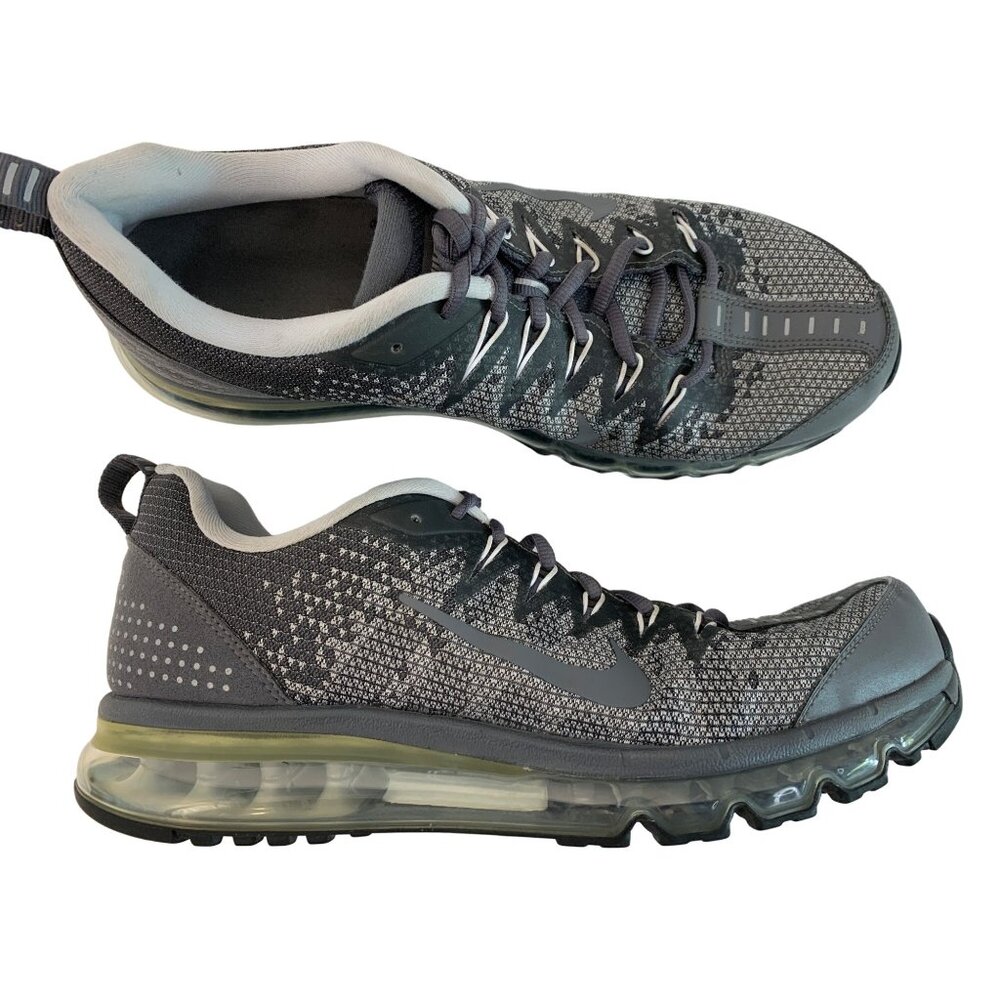 Nike Air Max Running Shoes Men's Size 11 Gray Athletic Sneaker 7318 EUC